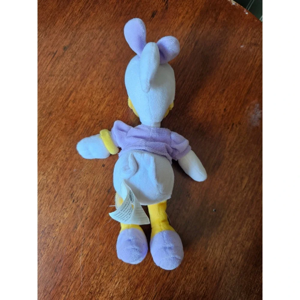 Disney Daisy Duck Plush Purple Outfit Stuffed Animal Just‎ Play 9 Inch